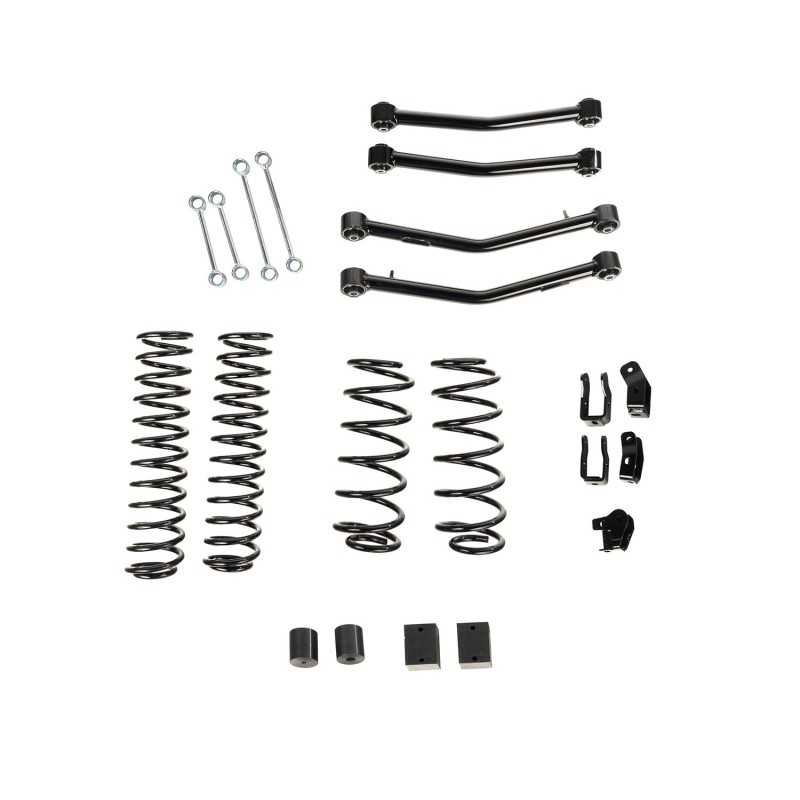 Kit suspension 4" sans amorto Jeep Wrangler JL 4P