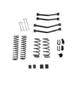 Kit de suspension 4" sans amortisseurs avec bras Jeep Wrangler JLU