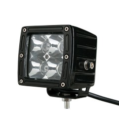 Phare à led carré 20W éclairage Jeep Offroad