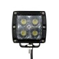 Phare à led carré 20W éclairage Jeep Offroad