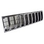 Grille de calandre chromée Jeep Cherokee XJ 1984-90