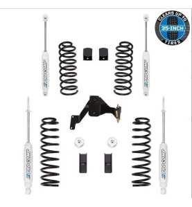 Kit suspension +2.5" - 65mm avec amortisseur ProComp Jeep Wrangler JK 4 portes 07-17 K3099B