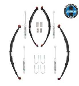 Suspension complète +2.5 - 65mm avec amortisseur ProComp Jeep CJ 82-86