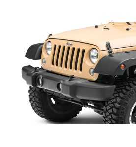 Cache pare choc avant Jeep Wrangler JK &+