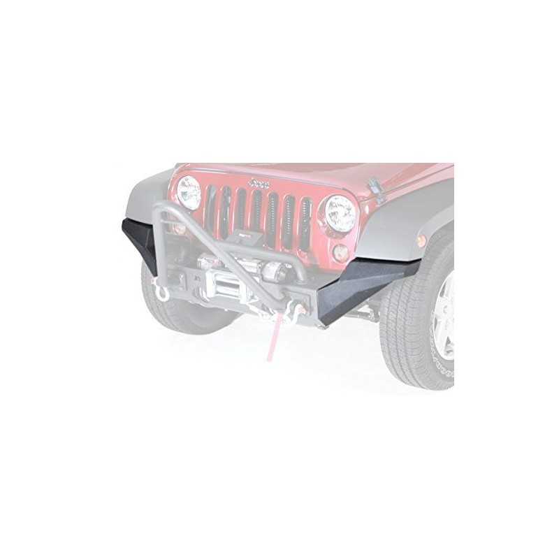 HEAVY DUTY Embout avant de Pare Choc Jeep Wrangler JK