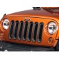 Enjoliveur calandre insert noir Jeep Wrangler JK