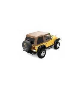 Capotage TREKTOP sans portes Wrangler TJ