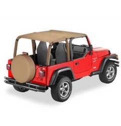 Bâche Bikini "Safari" Jeep Wrangler TJ 96-02