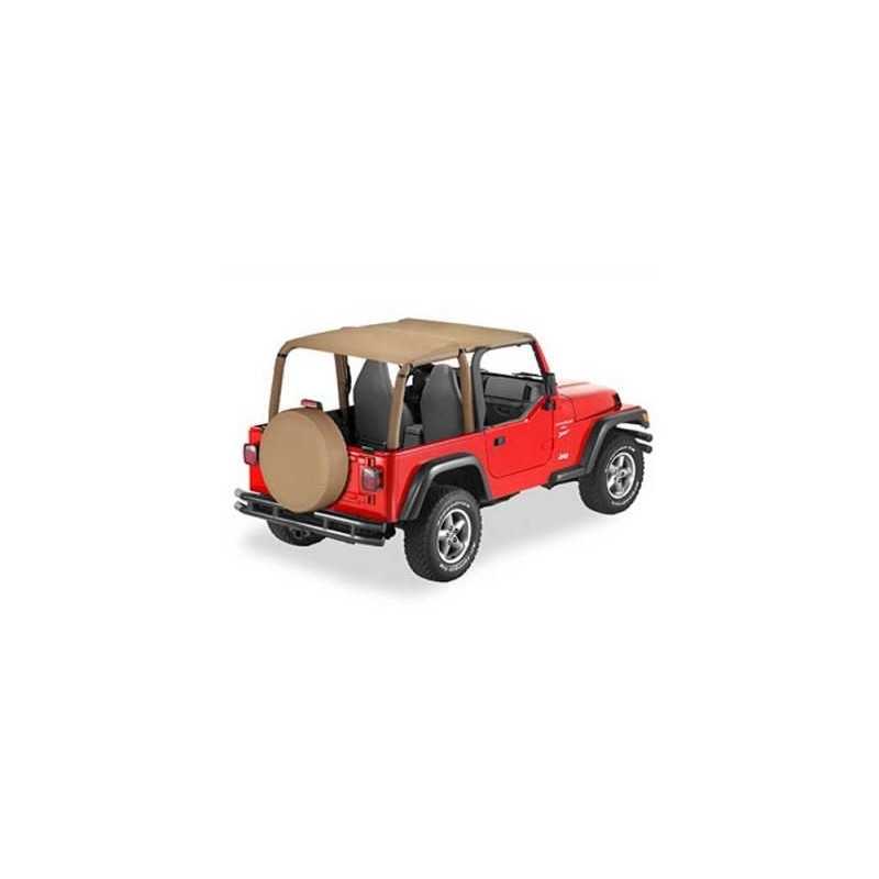 Bâche Bikini "Safari" Jeep Wrangler TJ 96-02