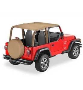 Bikini "Safari" Bestop Jeep Wrangler TJ 1996 - 2002 52530-15 52530-37