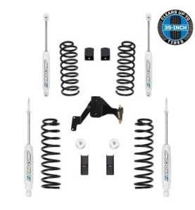 Kit Suspension +2.5 - 65mm Amortisseur Procomp Jeep Wrangler JK