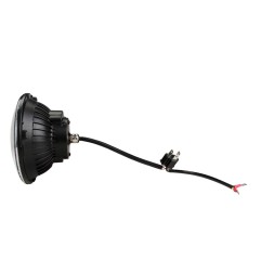 Optique Phare LED 7" Chromé Jeep Wrangler JK TJ