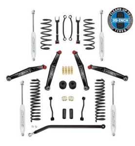 kit Suspension complète +4 - 100mm, avec amortisseur ProComp Jeep Wrangler JK 07- 18 K3087