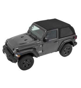 CAPOTAGE TREKTOP NX Black Twill Jeep Wrangler JL 2 portes de 2018 &+ 56862-17