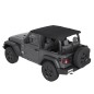 CAPOTAGE TREKTOP NX Black Twill Jeep Wrangler JL 2P