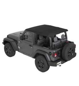 CAPOTAGE TREKTOP NX Black Twill Jeep Wrangler JL 2 portes de 2018 &+ 56862-17