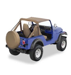 Bâche Bikini ''Traditional'' Jeep CJ5 76-83