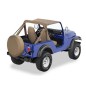 Bâche Bikini ''Traditional'' Jeep CJ5 76-83