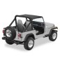 Bache BIKINI ''STRAPLESS'' BD JEEP WRANGLER YJ 87-91