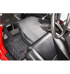 Tapis avant caoutchouc Jeep CJ & Jeep Wrangler YJ