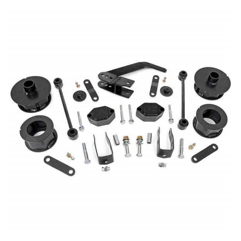 Kit cale suspension Rough Country Lift 2,5" Wrangler JK