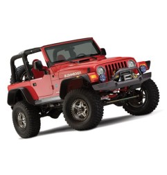 Kit extensions ailes plates Bushwacker Jeep Wrangler TJ