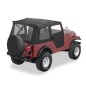 Capotage Supertop Black Denim Jeep CJ5 76-83