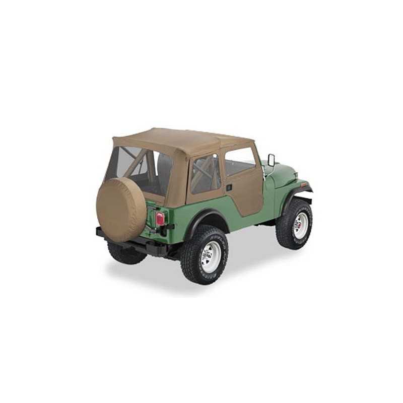 Capotage Supertop Marron Jeep CJ5 76-83