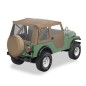 Capotage Supertop Marron Jeep CJ5 76-83