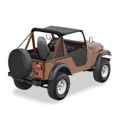 Bâche Bikini ''Traditional'' Bestop Jeep CJ5 de 1955 à 1975. 52505-01