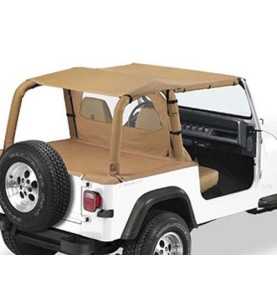 Bikini Version ''Safari'' Bestop Marron Jeep Wrangler YJ 92-95