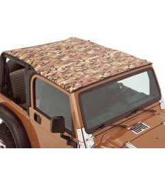 Bâche Bikini ''Header'' Version ''Safari'' bestop Wrangler TJ 03-06