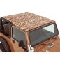 Bâche Bikini ''Header'' Version ''Safari'' Wrangler TJ 03-06