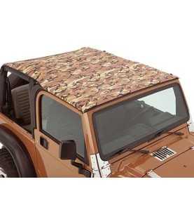 Bâche Bikini ''Header'' Version ''Safari'' bestop Wrangler TJ 03-06