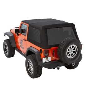 Bâche Capotage Trektop NX Glide Bestop Jeep Wrangler JK 2 portes de 2007 à 2018. 54922-35