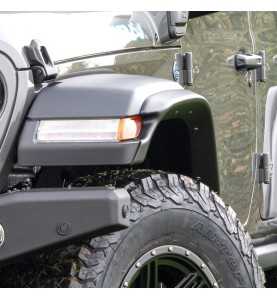 Kit extensions ailes +5cm avant + arrière Jeep Wrangler hybride 4xe