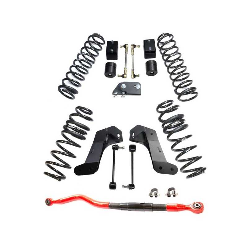 Kit suspension 2,5" sans amort. Jeep Wrangler 4XE 21 et +