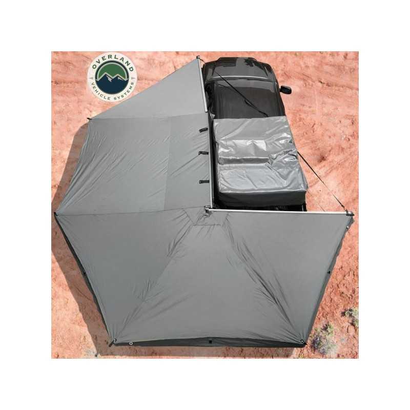 Auvent Store "Nomadic" 270° Gris Foncé pour Jeep