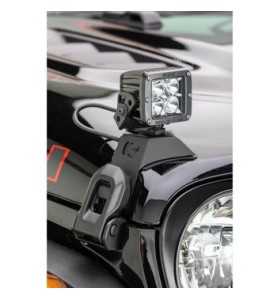 Support LED Go Rhino Jeep Wrangler JL / 4xe / Gladiator GR730035T