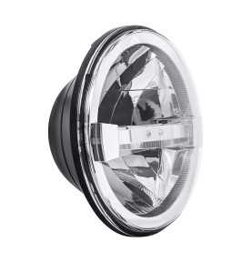 Optique de phare BI-LED 7" Jeep Wrangler JK / Jeep Wrangler TJ / Jeep CJ. LTPZ-PXHL-7