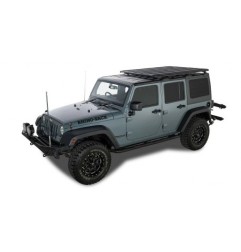 Kit galerie de toit plateforme Pioneer Rhino-rack Jeep Wrangler JK. JA7697