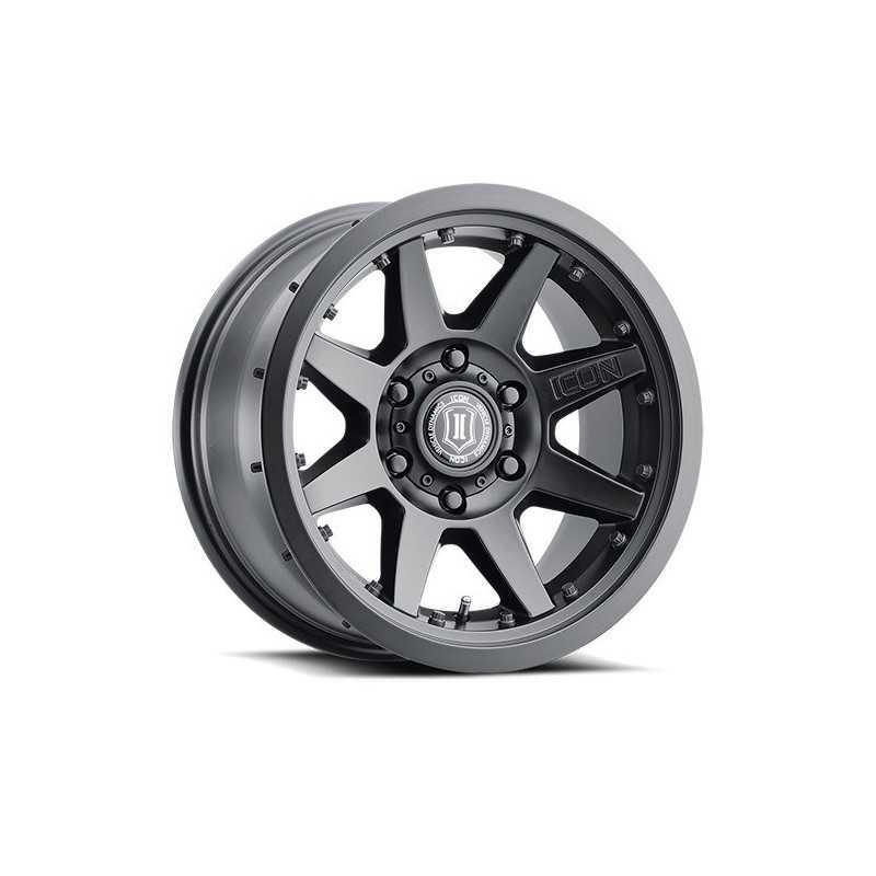 Jante 17" x 8.5" ICON Jeep Wrangler JK JL 4xe Gladiator