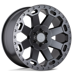 Jante alu 18x9" Black Rhino Jeep Wrangler JK JL 4xe Gladiator 1890WAR-25127G71