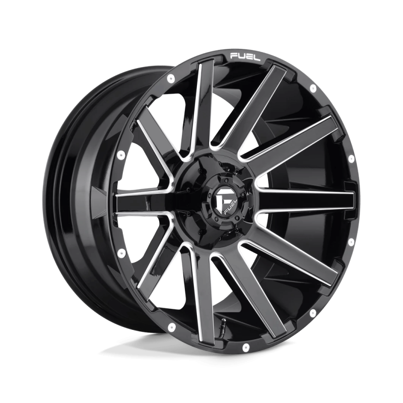 Jante 18x9" D615 Contra Fuel Jeep Wrangler JK JL 4xe Gladiator