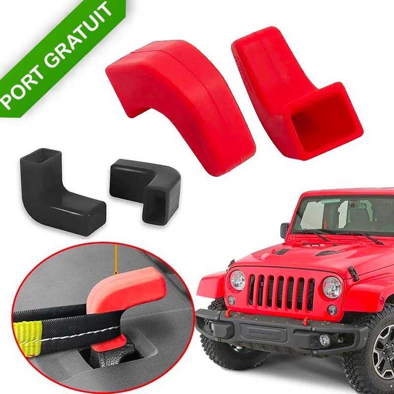 Protection crochet pare-chocs 10th Jeep Wrangler JK JL / Jeep Gladiator / Jeep Wrangler 4xe 07 &+. 3109.08