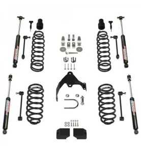 Kit suspension TeraFlex 3" amortisseurs bitubes Jeep JK TX1251202