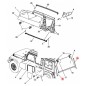 Vérin de hayon droit ou gauche Jeep Wrangler JK 07-11