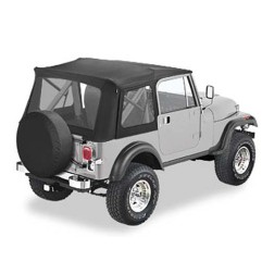 Capotage SuperTop Black D. Jeep CJ7 & YJ 76-95