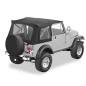 Capotage SuperTop Black D. Jeep CJ7 & YJ 76-95