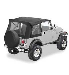 Capotage SuperTop Black D. Jeep CJ7 & YJ 76-95 51599-15